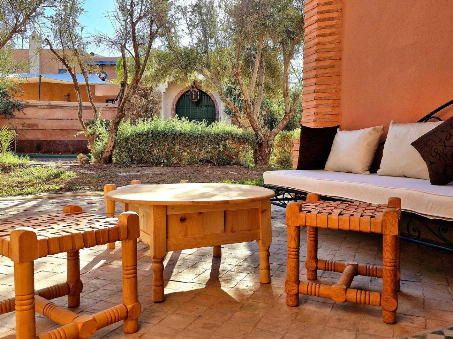 Appartement Familiale A Marrakech Jardin Piscine Et Parc Pour Enfants
