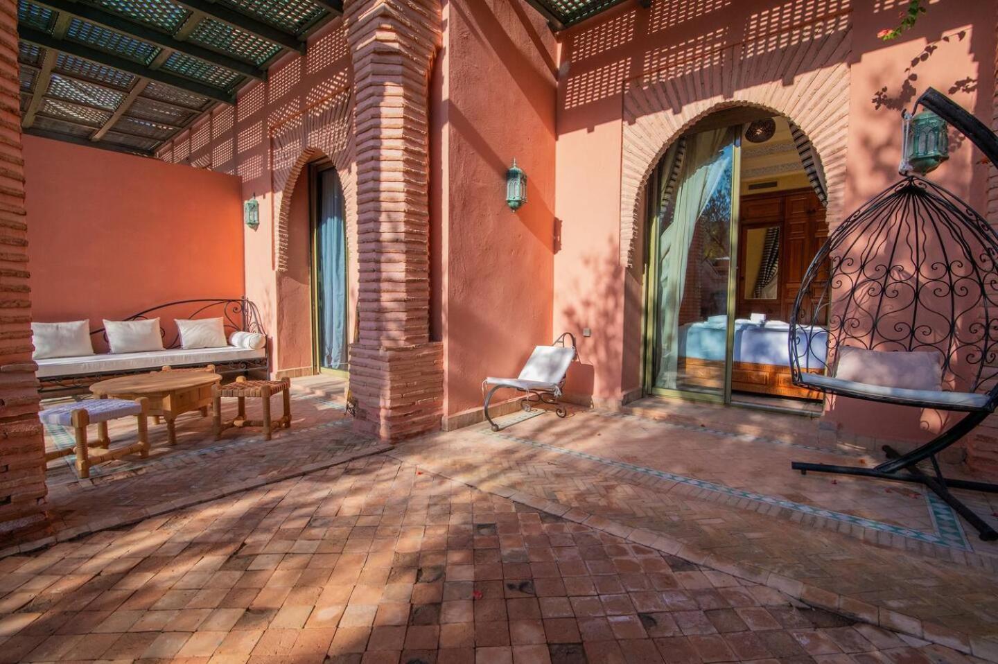 Familiale A Marrakech Jardin Piscine Et Parc Pour Enfants Appartement *