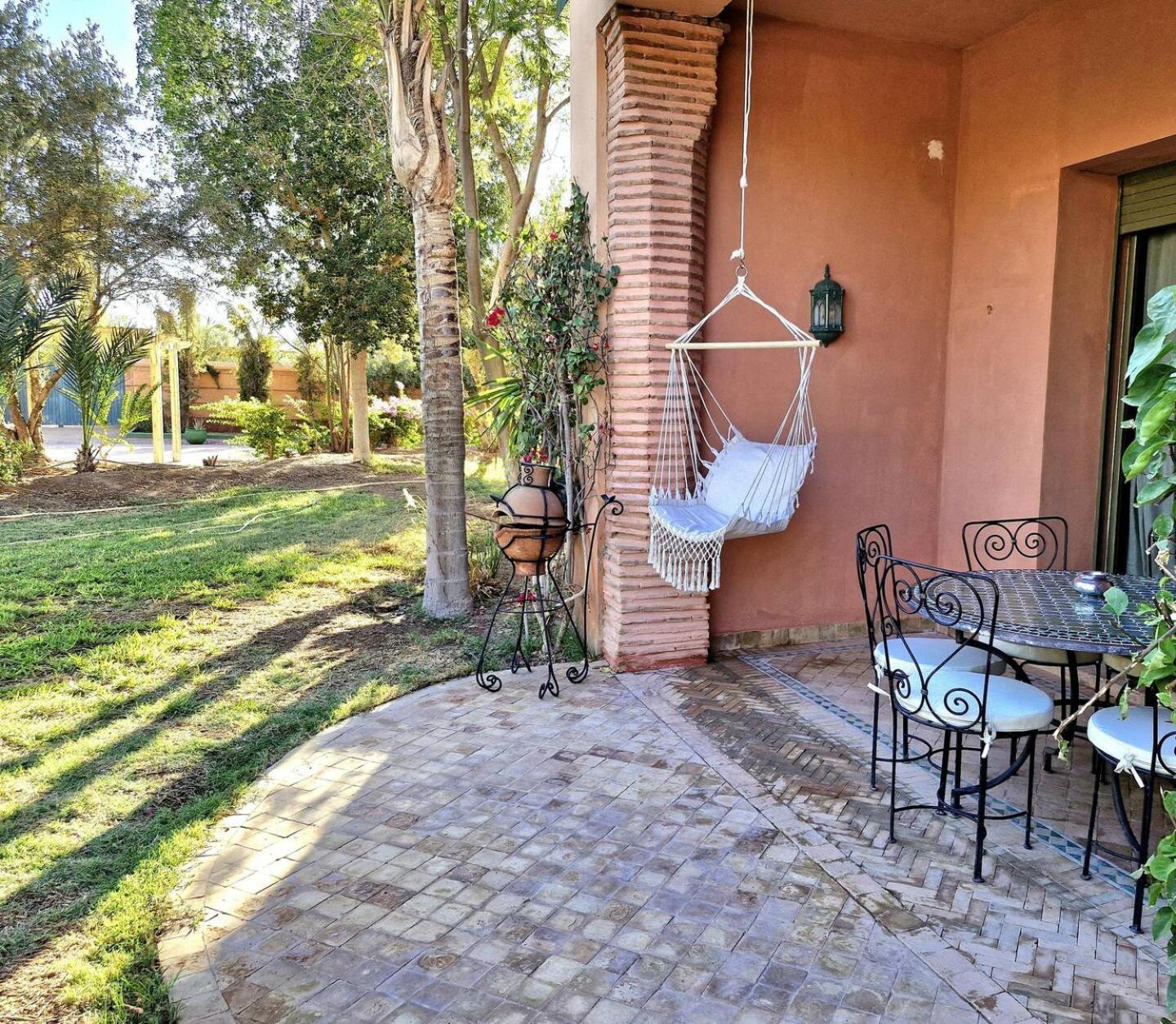 Familiale A Marrakech Jardin Piscine Et Parc Pour Enfants Marrakesh
