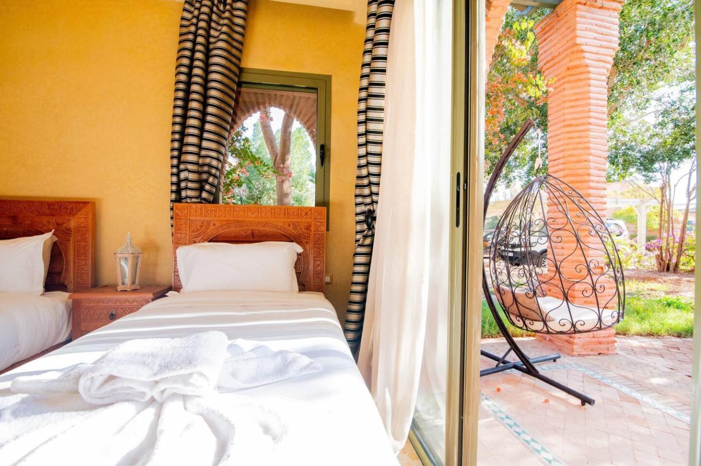Familiale A Marrakech Jardin Piscine Et Parc Pour Enfants Marrakesh